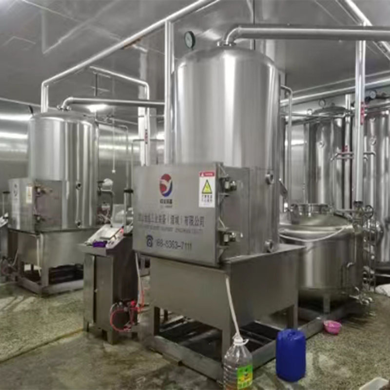 江苏连云港客户制作香酥小黄鱼试机现场